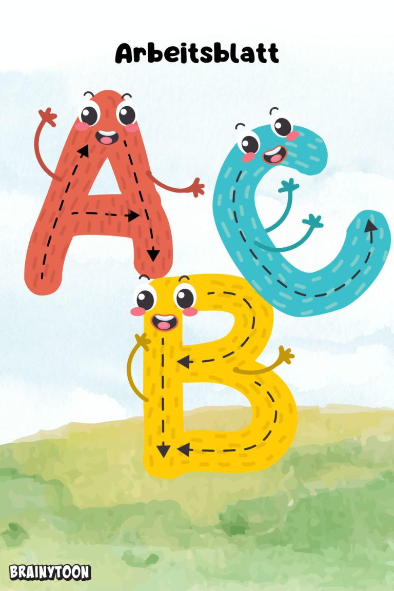  Buchstaben Schreiben Lernen Arbeitsblättern Bildidee 
