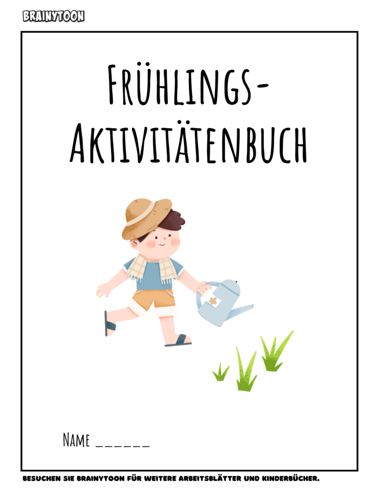  Arbeitsblätter zum Thema Frühling im Kindergarten Bildidee 