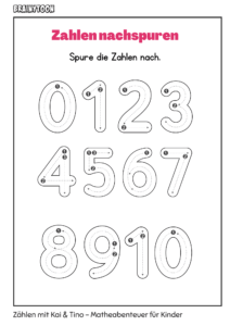 Zahlen nachspuren