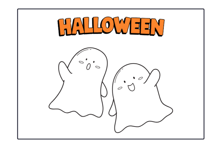 Spaßige Halloween-Malvorlagen für Kinder – Vorschule & Grundschule