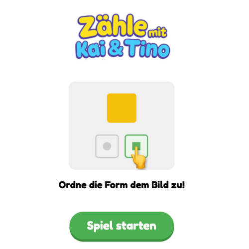 Formen im Kindergarten