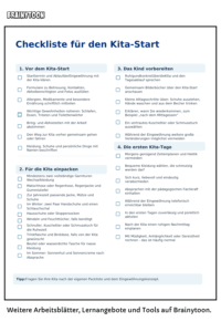 Checkliste-Kita-Start