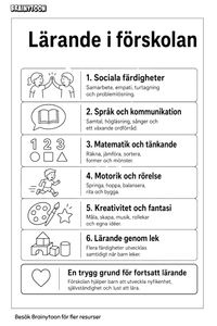 Barns lärande i förskolan​