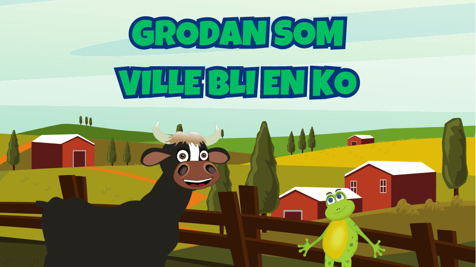 Grodan som ville bli en ko