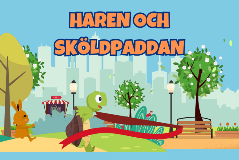 Fabeln Haren och sköldpaddan