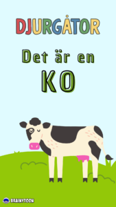 djurgåtor för små barn
