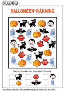Halloween räkning