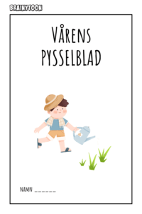 Vårpysselblad