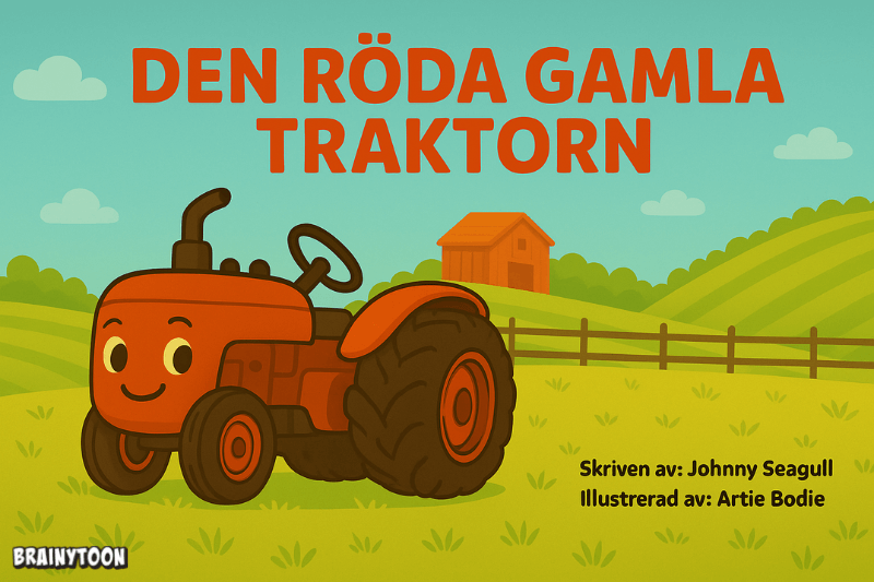 Traktor barnbok