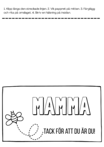 Mors dag pyssel