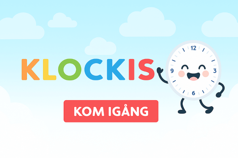 Klockis - Klockspelet för barn 