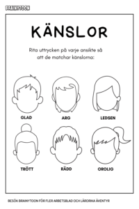 Övning rita känslor
