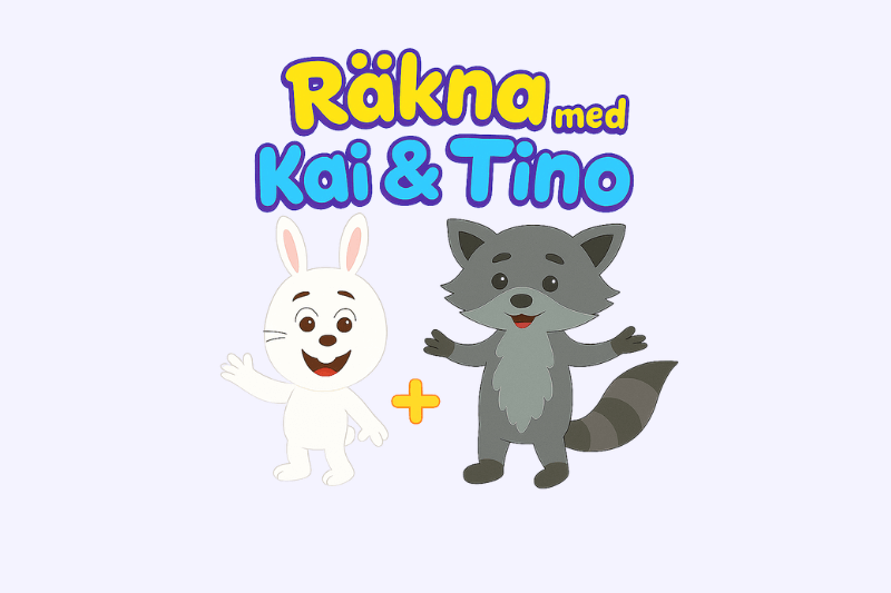 Mattespel för barn i förskola