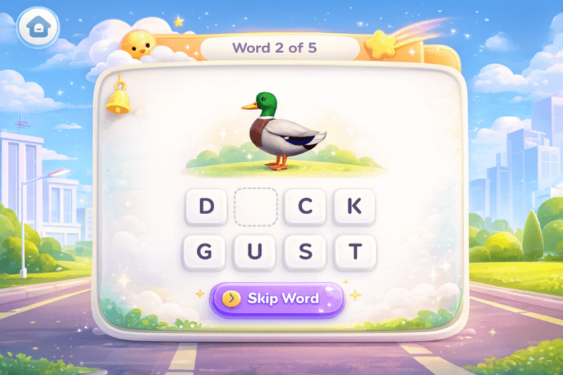 Engelskalektioner med spel