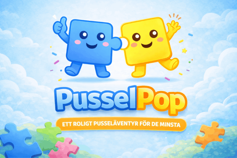 Pussel för barn online med PusselPop