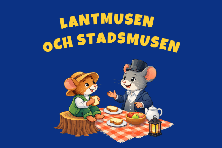 Lantmuse och stadsmusen saga