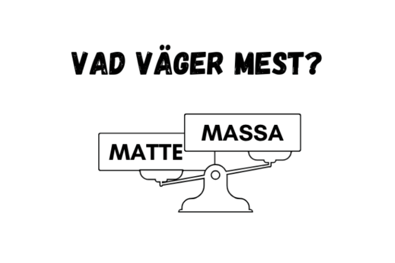 Massa i forskolan