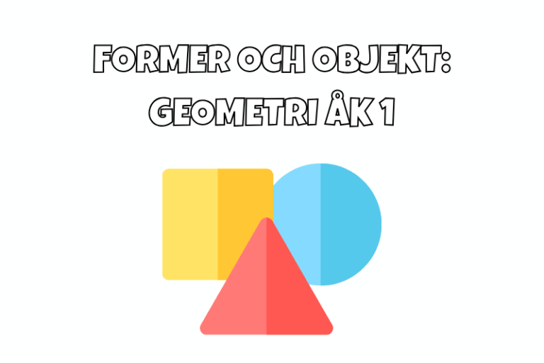 Geometri åk 1