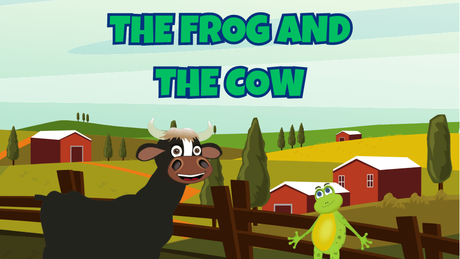 The frog and the cow book