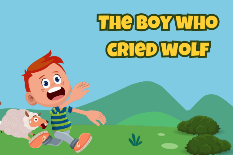 The Boy Who Cried Wolf storybook