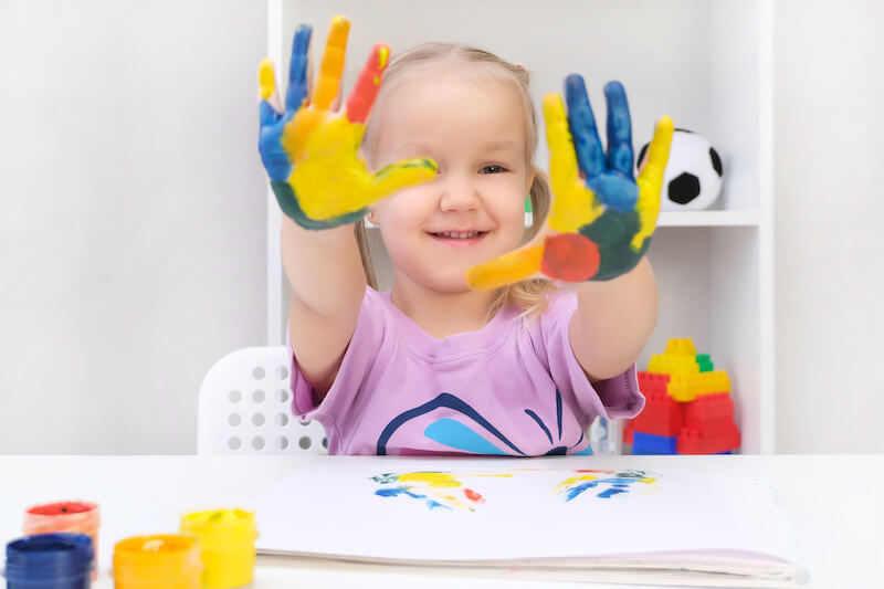 Primary and Secondary Colors for Preschool and Kindergarten