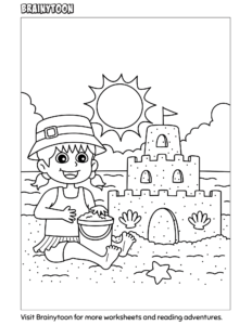 Summer activity worksheet
