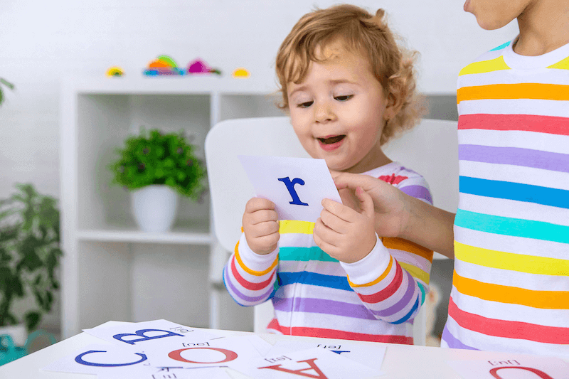 Words flashcards for kids