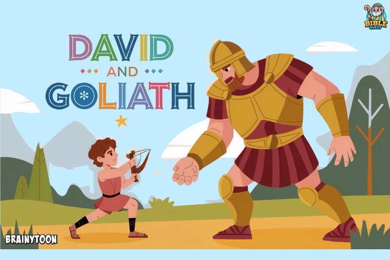 David and Goliath for children