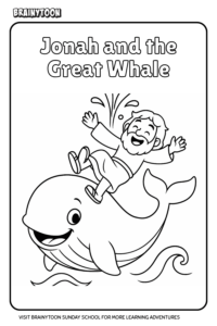 Jonah and the whale kids activity