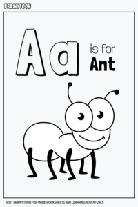 A is for ant