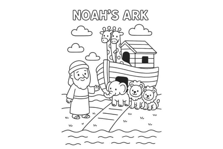 Noah’s Ark activities for preschoolers