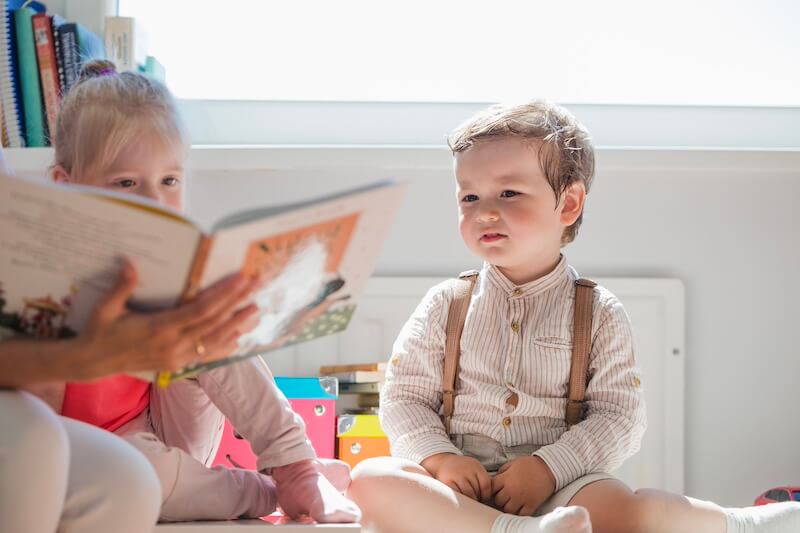 read-aloud time builds children’s reading skills