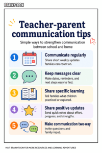 Teacher parent communcation tips