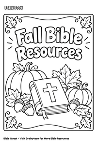 Fall Bible lessons for kids