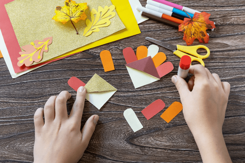 Preschool Thanksgiving crafts