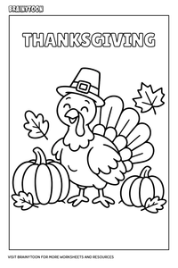 Thanksgiving coloring